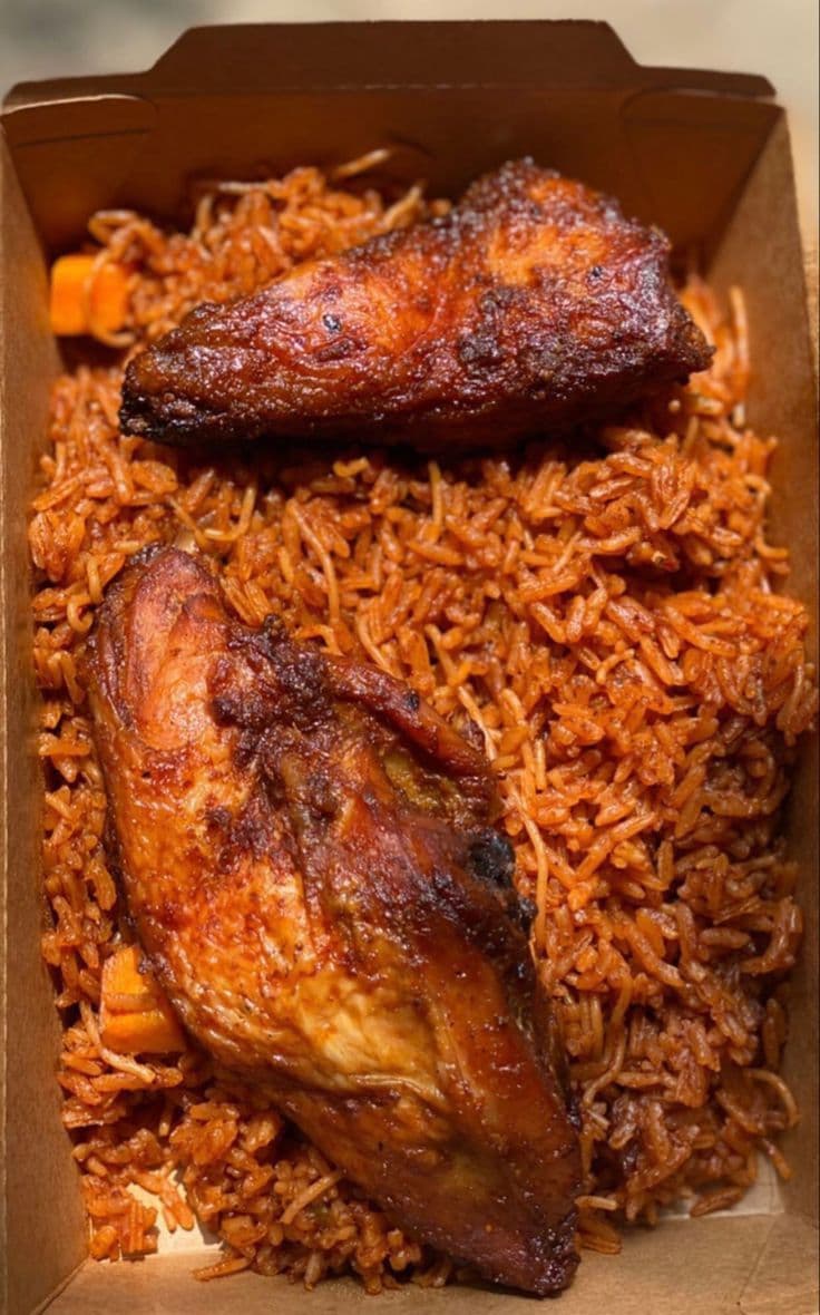 Jollof & Grilled Chicken
